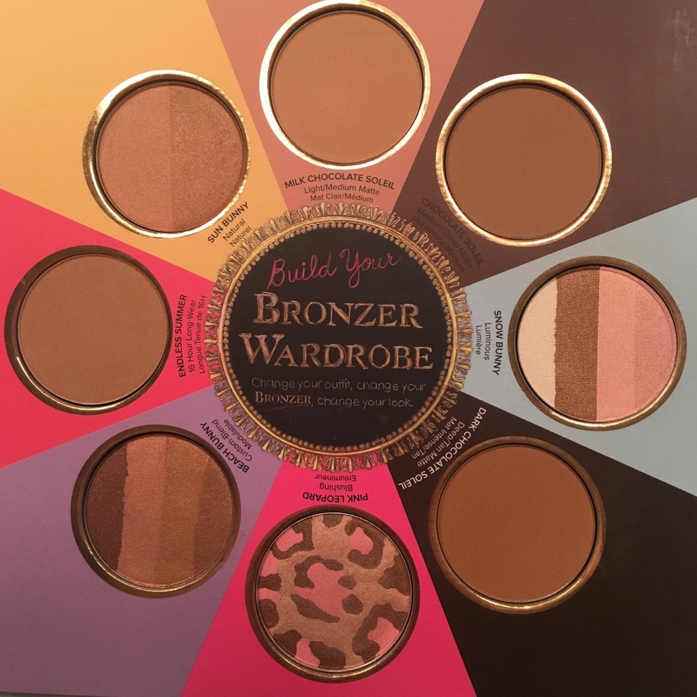 Too faced bronzer wardrobe